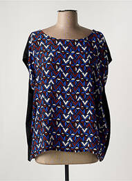Bluză mâneci scurte mâneci scurte albastru MAX MARA femme