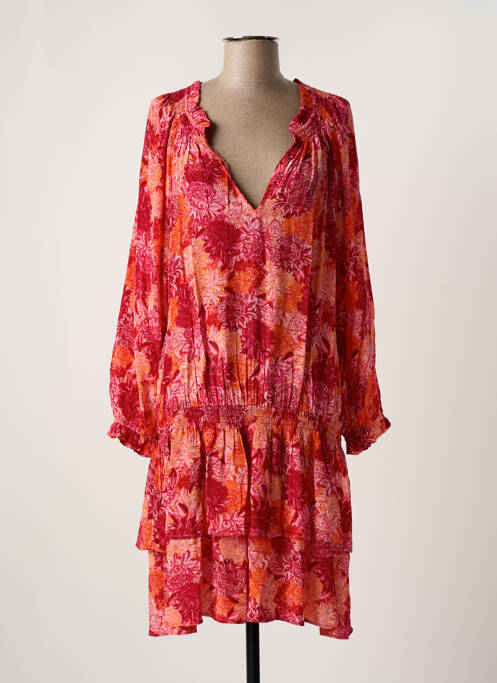 Rochie midi roz CHARLOTTE SPARRE femeie