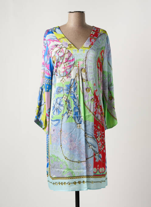 Rochie midi albastru MUCHO GUSTO femeie