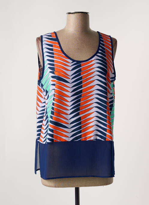 Top albastru BLEU BLANC ROUGE femeie