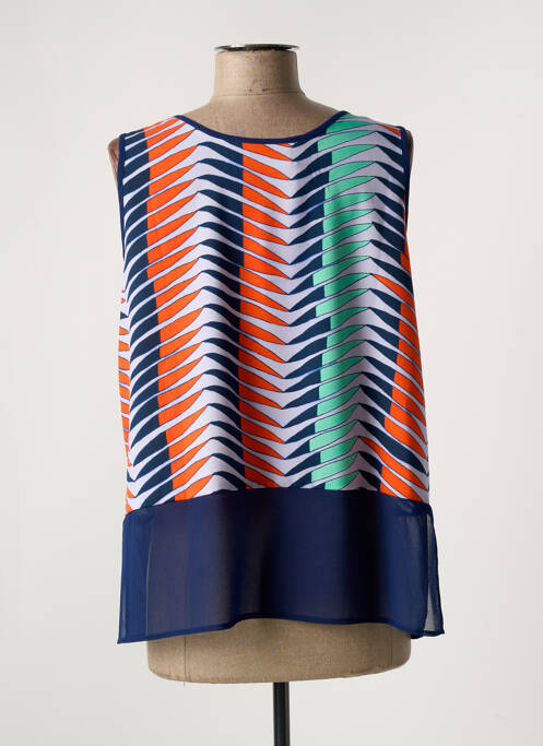 Top albastru BLEU BLANC ROUGE femeie