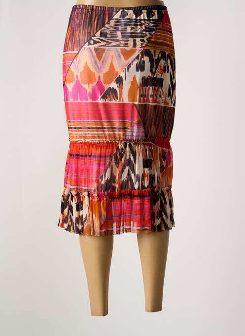 Fustă midi roz OLIVIER PHILIPS femeie