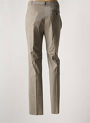 Pantalon slim țesătură poplin mărime normală gri MAX MARA femeie