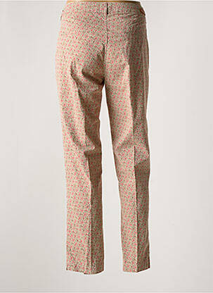 Pantalon 7/8 țesătură poplin mărime normală bej MAYJUNE femeie