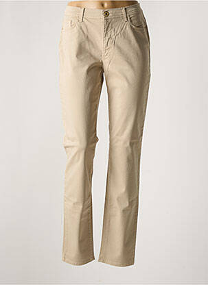 Pantalon drept bej TRUSSARDI JEANS femeie