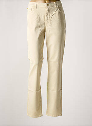 Pantalon drept bej TRUSSARDI JEANS femeie