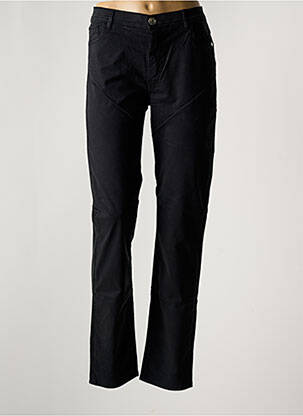 Pantalon slim țesătură poplin mărime normală negru TRUSSARDI JEANS femeie
