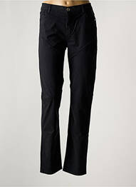 Pantalon slim țesătură poplin mărime normală negru TRUSSARDI JEANS femeie