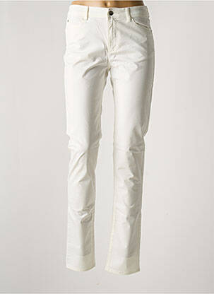 Pantalon slim alb EMPORIO ARMANI femeie