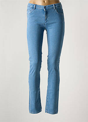 Blugi cu croială slim elasticitate mărime normală albastru TRUSSARDI JEANS femeie