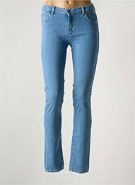 Blugi cu croială slim elasticitate mărime normală albastru TRUSSARDI JEANS femme