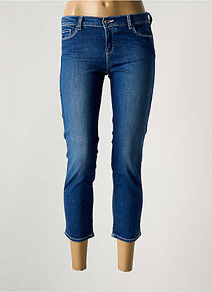 Pantalon trei sferturi albastru EMPORIO ARMANI femeie