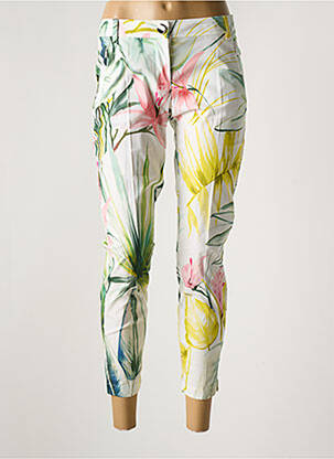 Pantalon trei sferturi alb AIRFIELD femeie