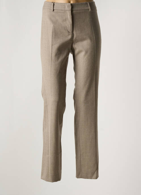 Pantalon drept bej MAX MARA femeie