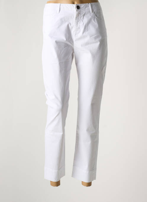 Pantalon 7/8 alb MAYJUNE femeie