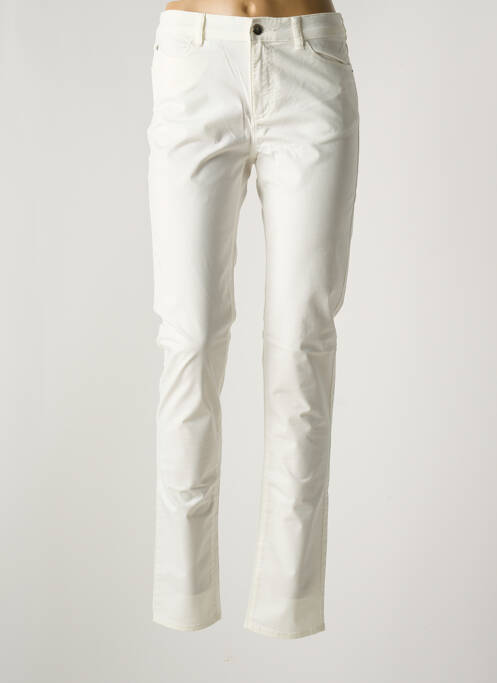 Pantalon slim alb EMPORIO ARMANI femeie