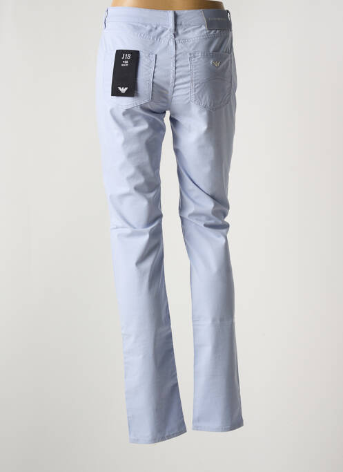 Pantalon slim albastru EMPORIO ARMANI femeie