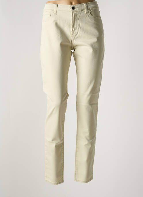 Pantalon slim bej ARMANI femeie