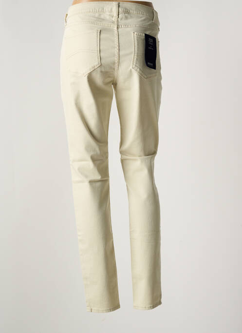 Pantalon slim bej ARMANI femeie