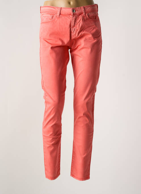 Pantalon slim portocaliu ARMANI femeie