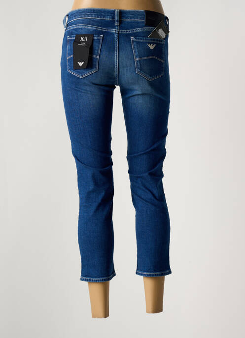 Pantalon trei sferturi albastru EMPORIO ARMANI femeie