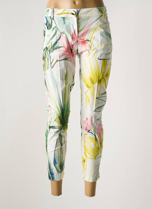 Pantalon trei sferturi alb AIRFIELD femeie