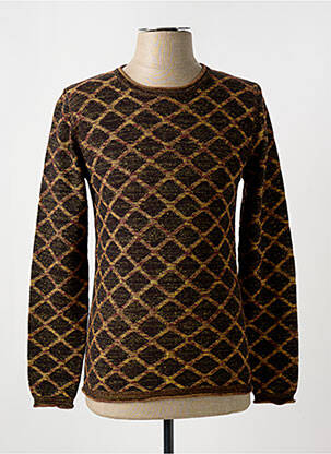 Pulover portocaliu LUCKY LIFE bărbat