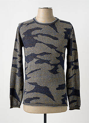 Pulover albastru LUCKY LIFE bărbat