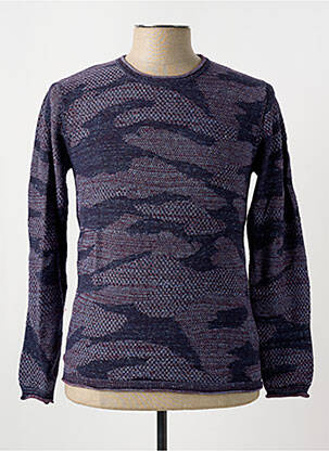 Pulover violet LUCKY LIFE bărbat