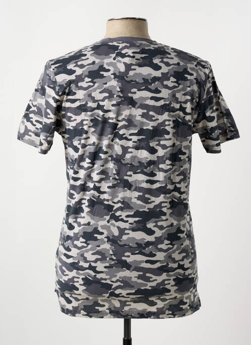 Tricou gri MAISON MAD bărbat