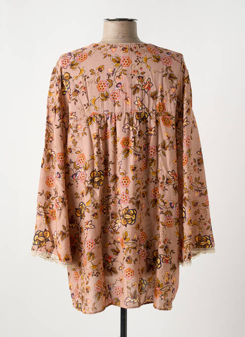 Tunică mâneci lungi roz ANTIGEL femeie