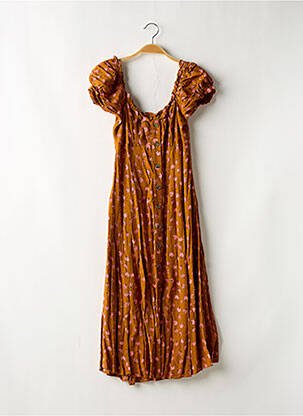 Rochie midi maro DOT & X femeie