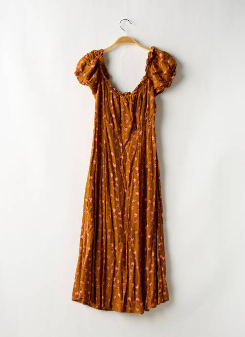 Rochie midi maro DOT & X femeie