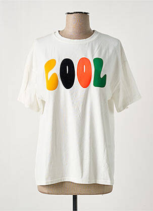 Tricou alb ARTY BLUSH femeie