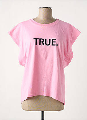 Tricou roz LUMINA femeie