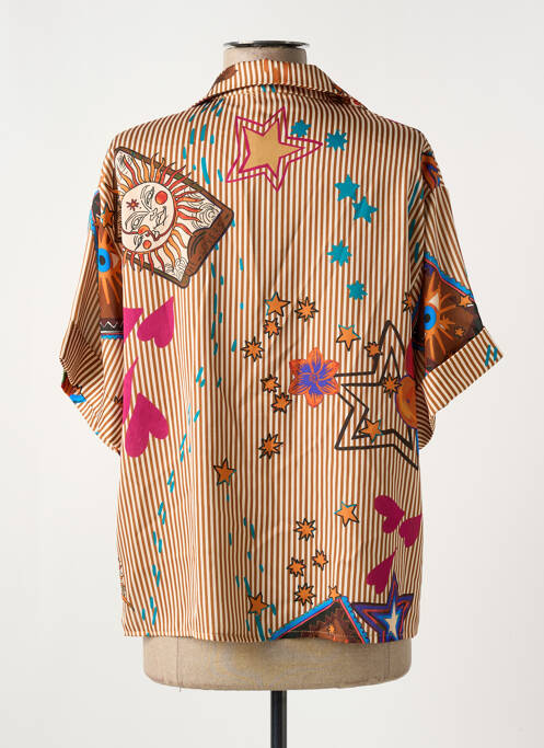 Cămașă maro SCARLET ROOS femeie