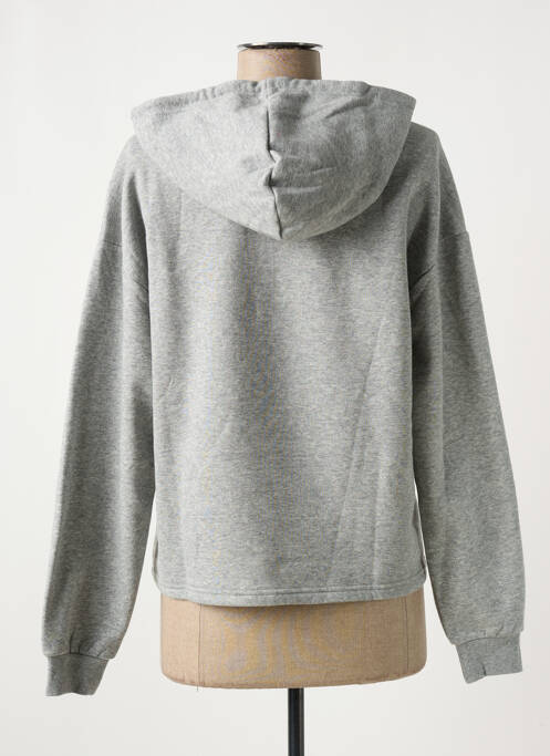 Hanorac cu glugă gri PIECES femeie