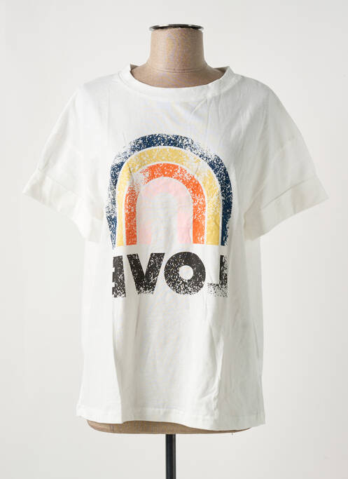 Tricou alb MINETTE femeie