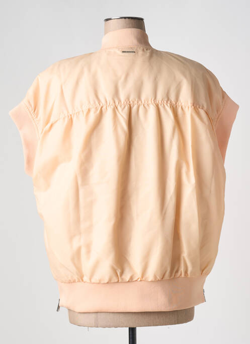 Geacă guler în v roz MOS MOSH femme