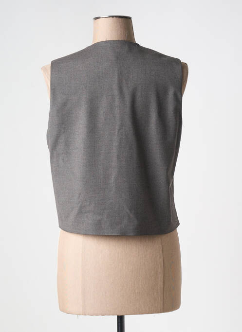 Vestă fără mâneci căptușeală gri SCARLET ROOS femme