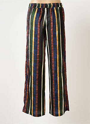 Pantalon larg croială fluidă mărime normală verde SCARLET ROOS femeie