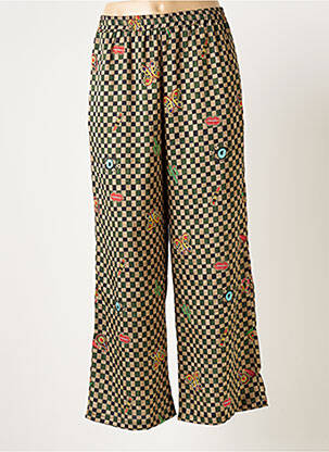 Pantalon larg verde VIE TA VIE femeie