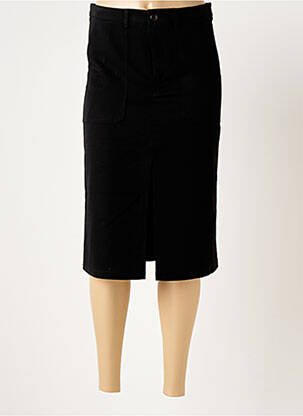 Fustă midi negru JANIS & JOHN femeie