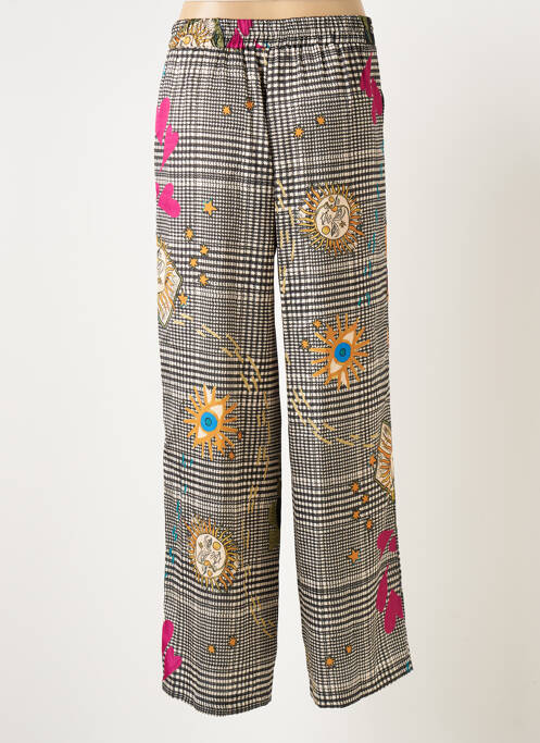 Pantalon larg negru SCARLET ROOS femeie