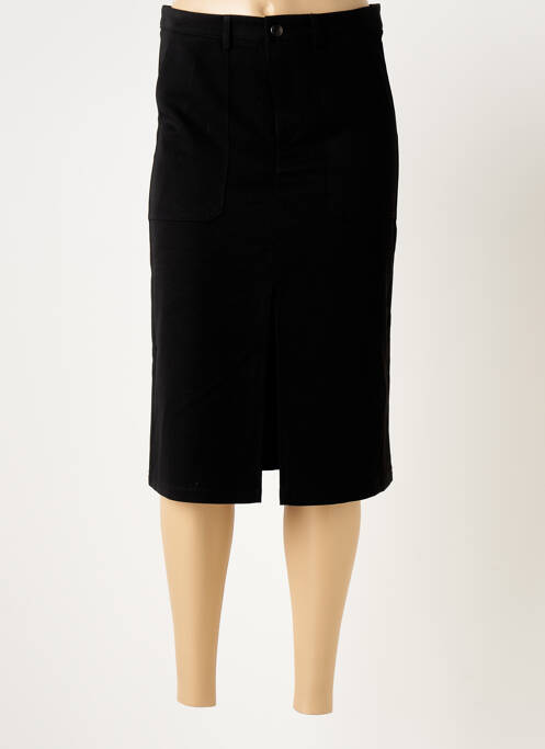 Fustă midi negru JANIS & JOHN femeie