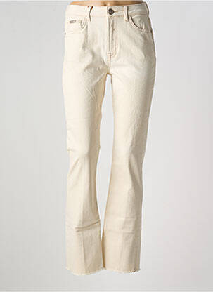 Blugi cu croială dreaptă bej MOS MOSH femeie