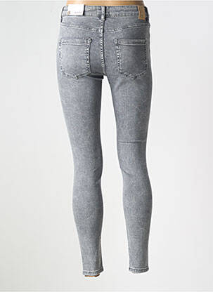Blugi skinny talie înaltă talie înaltă gri ONLY femeie