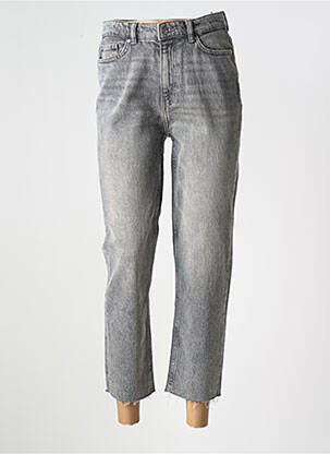 Blugi cu croială dreaptă gri ONLY femeie