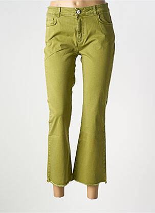 Blugi bootcut mărime normală mărime normală verde IMPREVU femeie