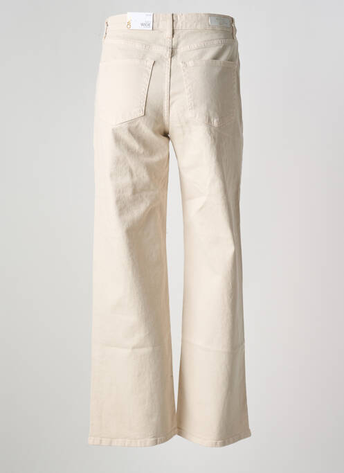 Blugi cu croială evazată bej ONLY femeie